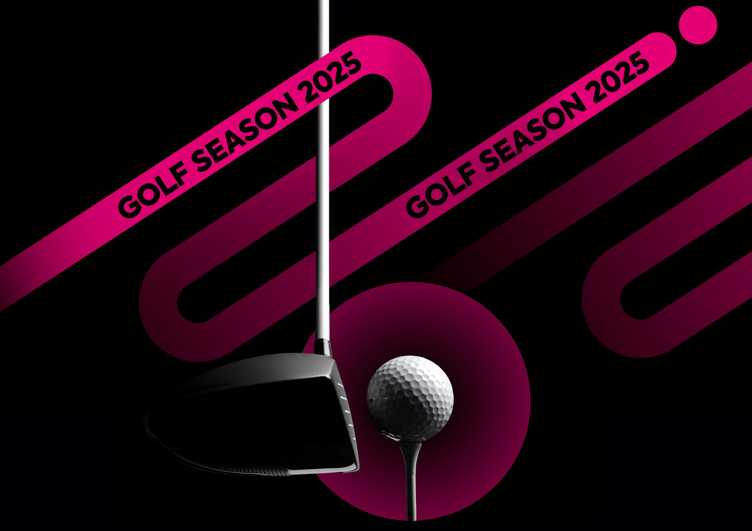 Golf Season 2025 Header illustration
